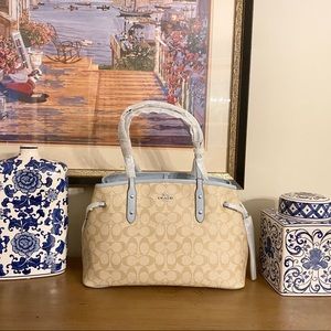 COACH Drawstring Carryall in Signature Canvas